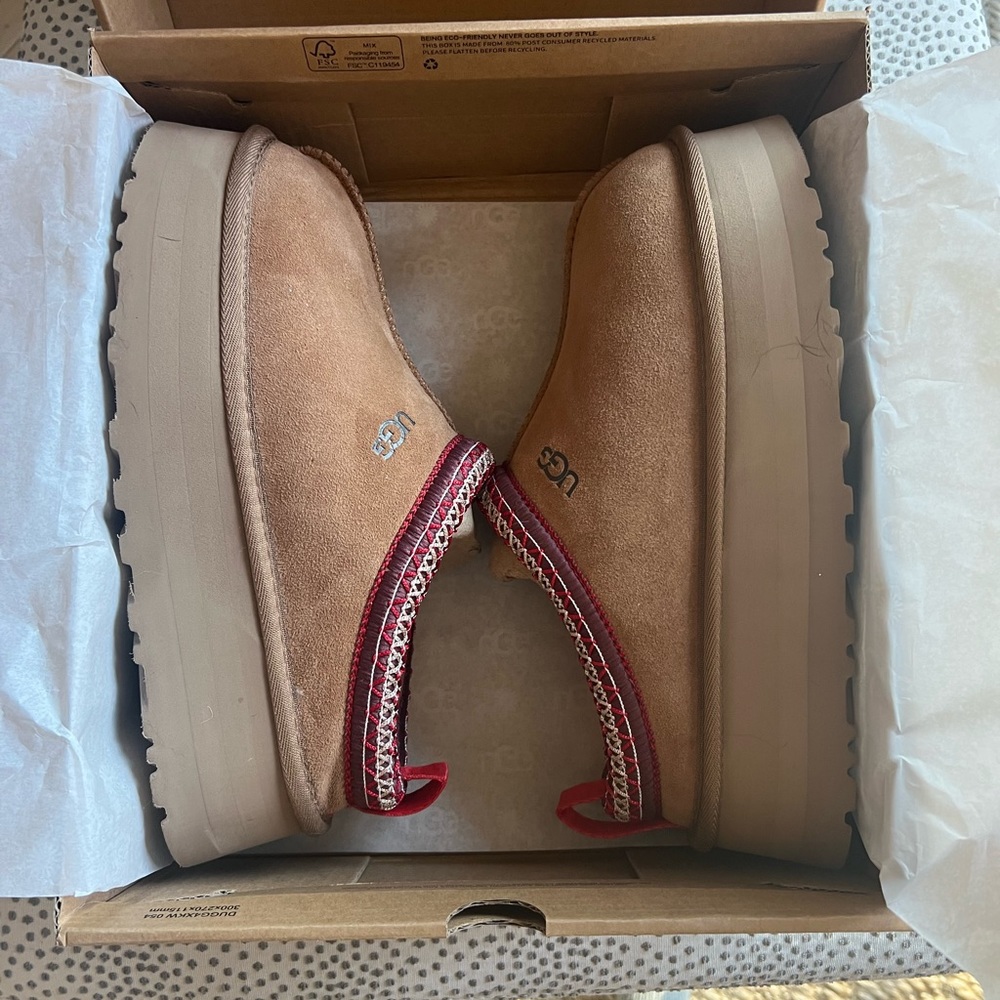 UGG TAZZ SLIPPERS, NEW WITH TAGS, WOMENS SIZE 7